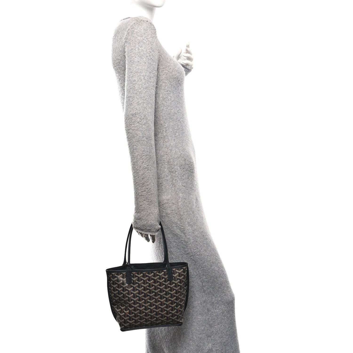 Goyard Goyardine Reversible Mini Anjou Black 2 of 16