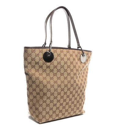 Gucci Monogram Large Eclipse Tote Brown 3 of 7