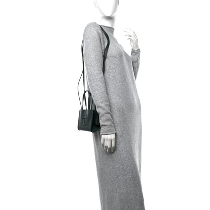 Telfar Vegan Leather Small Shopping Bag Dark Olive 2 of 10