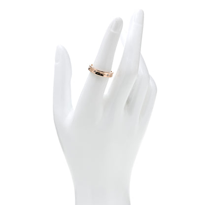 Tiffany 18K Rose Gold Diamond Narrow 1837 Ring 53 6.5 2 of 4