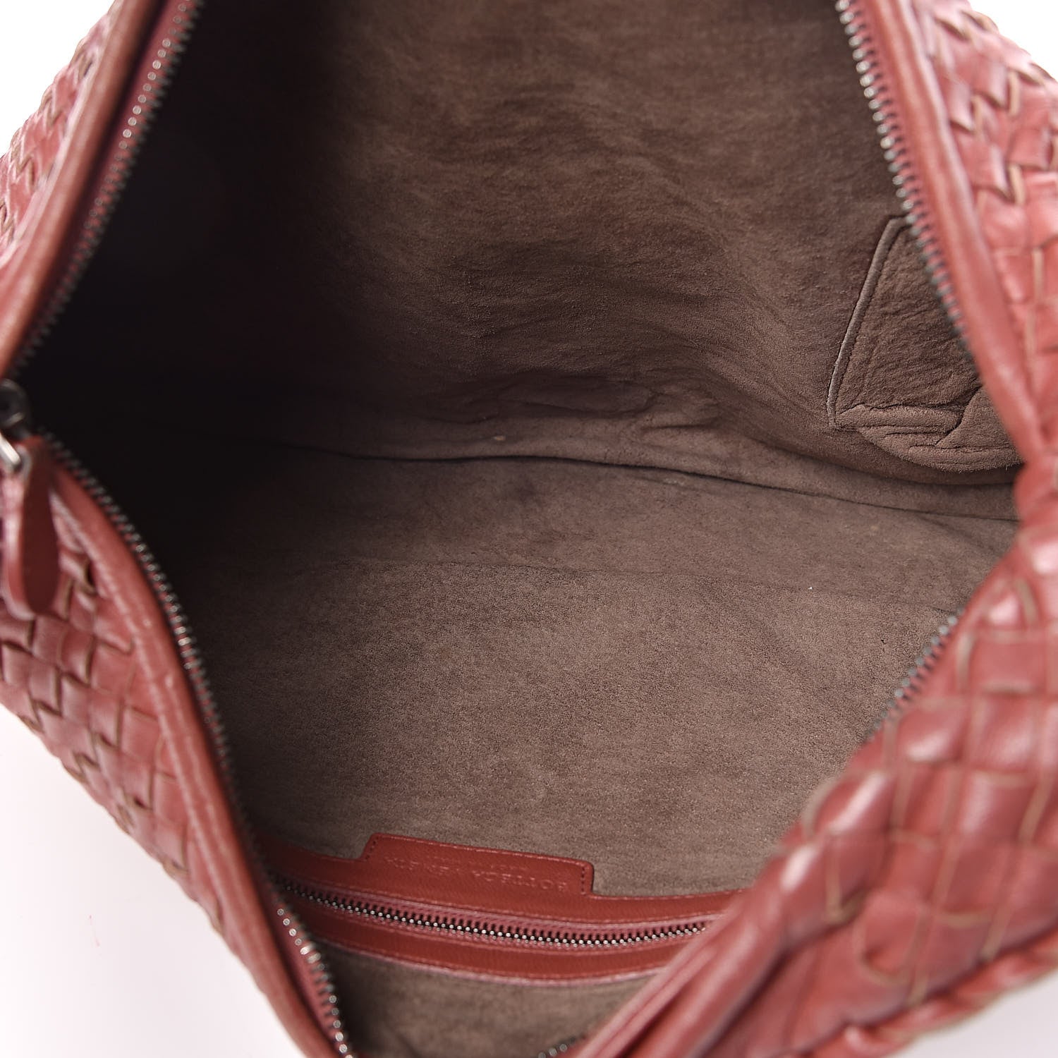 Bottega Veneta Nappa Intrecciato Large Veneta Hobo Brique 5 of 13
