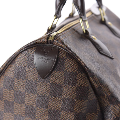 Louis Vuitton Damier Ebene Speedy 30 8 of 10