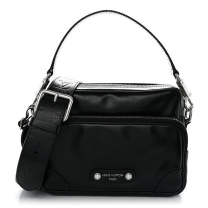 Louis Vuitton Calfskin Nil City Shoulder Bag Night Black 1 of 10