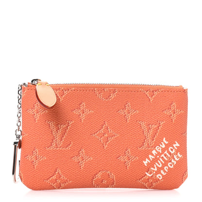 Louis Vuitton Monogram Heritage Key Pouch S Caramel 1 of 8