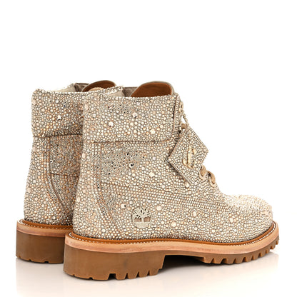 Jimmy Choo X TIMBERLAND Swarovski Crystal Ankle Boots 9 4 of 9