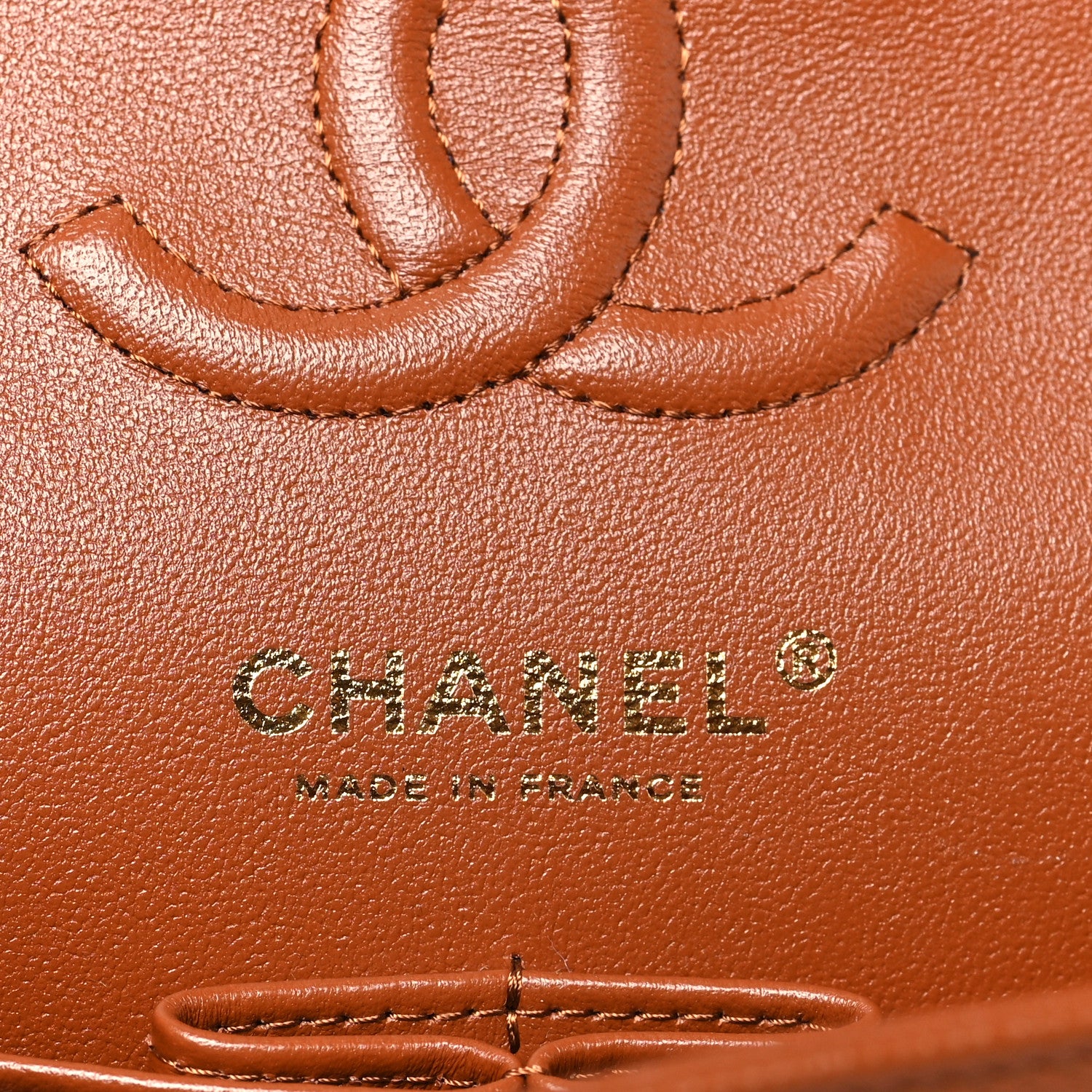 Chanel Caviar Quilted Small Double Flap Light Brown 6 of 11