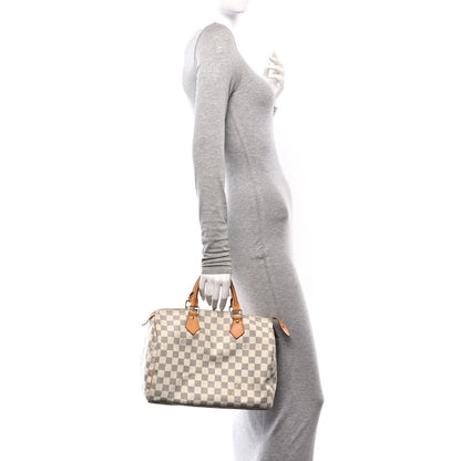 Louis Vuitton Damier Azur Speedy 30 2 of 16