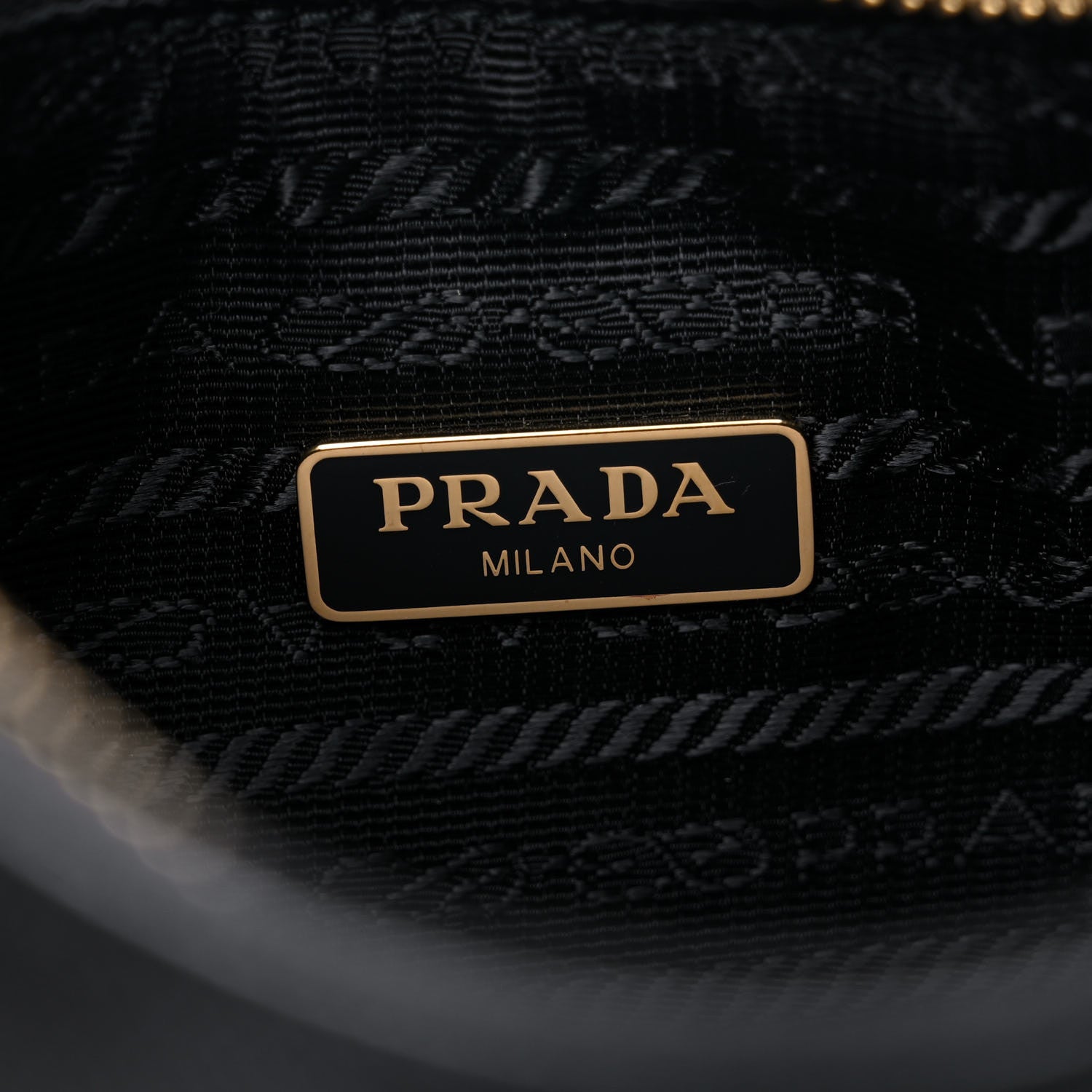 Prada Saffiano Lux Re-Edition 2005 Shoulder Bag Black 7 of 7