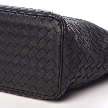 Bottega Veneta Nappa Intrecciato Small Shoulder Bag Black 10 of 11