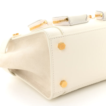 Off-White Calfskin Small City Tote White 8 of 9