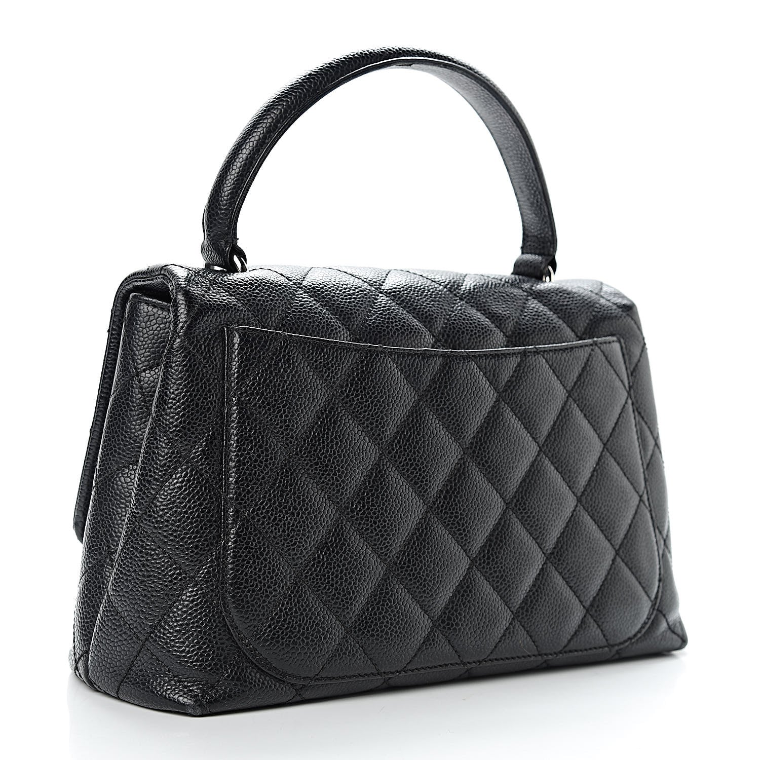 Chanel Caviar Quilted Medium Kelly Flap Bag Black 3 of 16