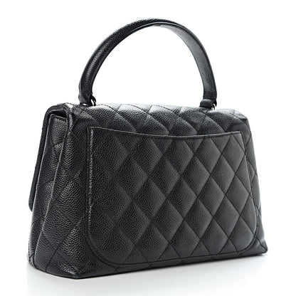 Chanel Caviar Quilted Medium Kelly Flap Bag Black 3 of 16