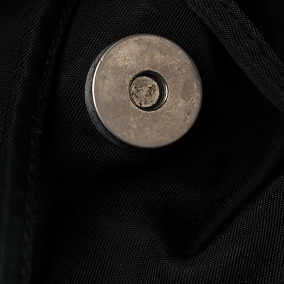 Prada Nylon Vela Double Buckle Backpack Black 9 of 10