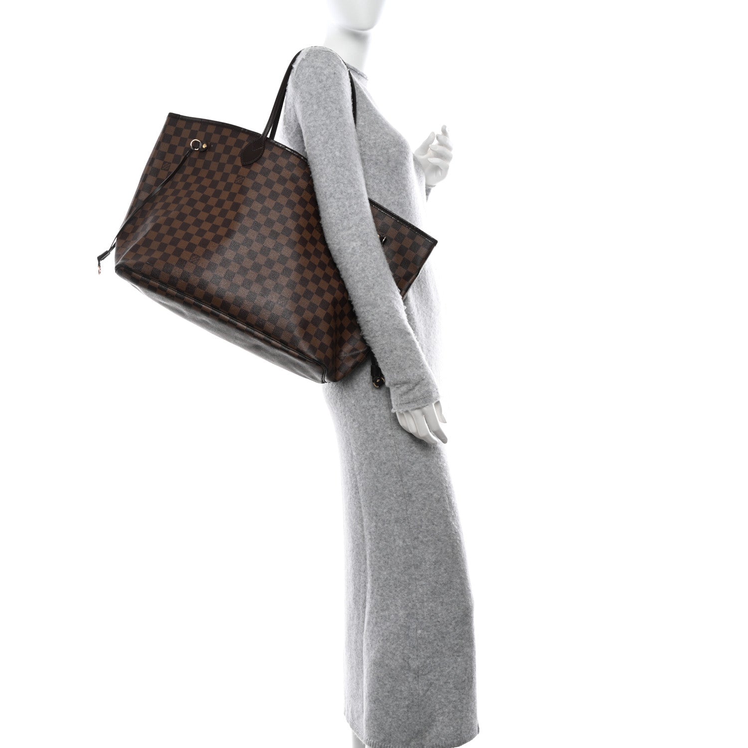 Louis Vuitton Damier Ebene Neverfull GM 3 of 13