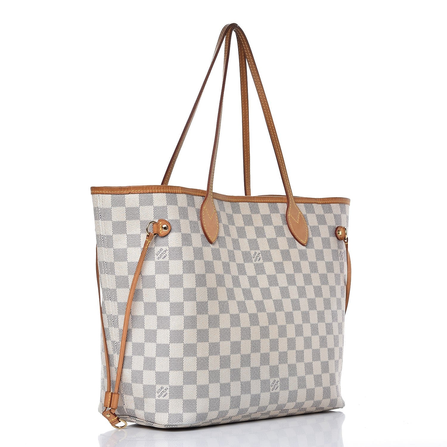 Louis Vuitton Damier Azur Neverfull MM 3 of 13
