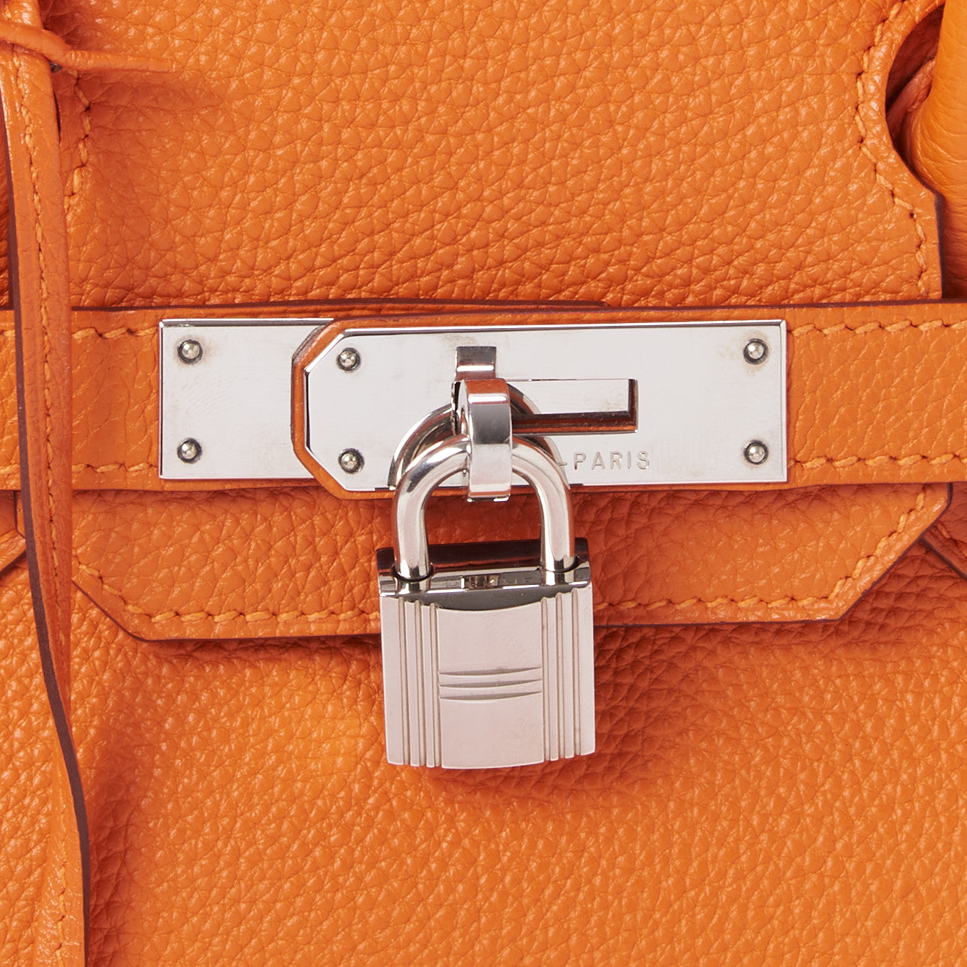 Togo Birkin 30 Orange