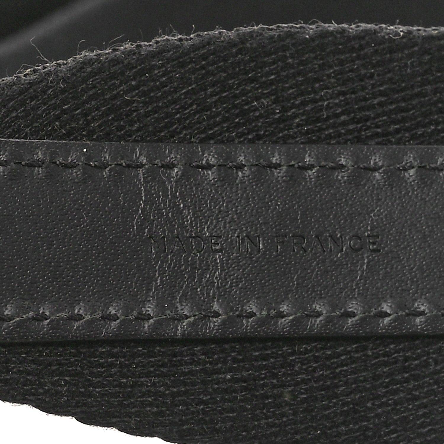 Goyard Canvas Calfskin Adjustable Shoulder Strap Black 4 of 5