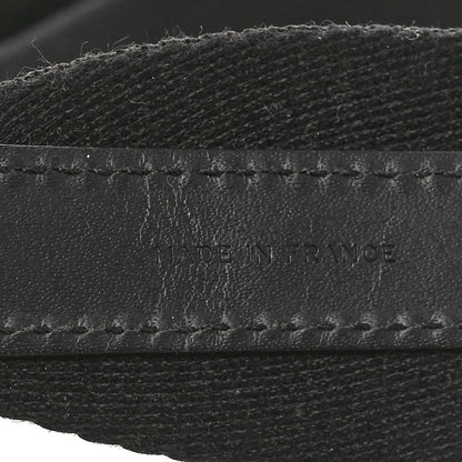 Goyard Canvas Calfskin Adjustable Shoulder Strap Black 4 of 5