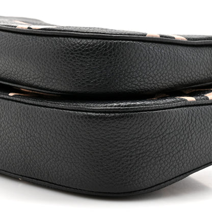 Louis Vuitton Empreinte Monogram Giant Multi Pochette Accessories Black Beige 9 of 10