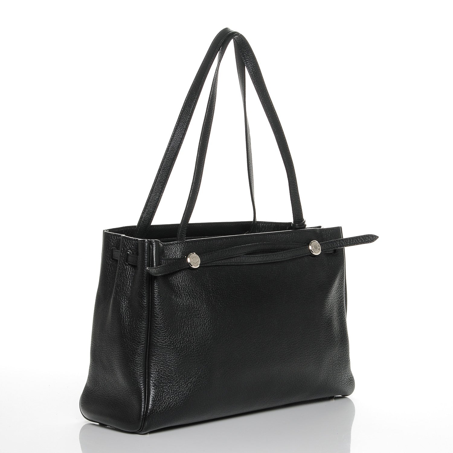 Hermes Bufflalo Cabana Tote Black 3 of 5