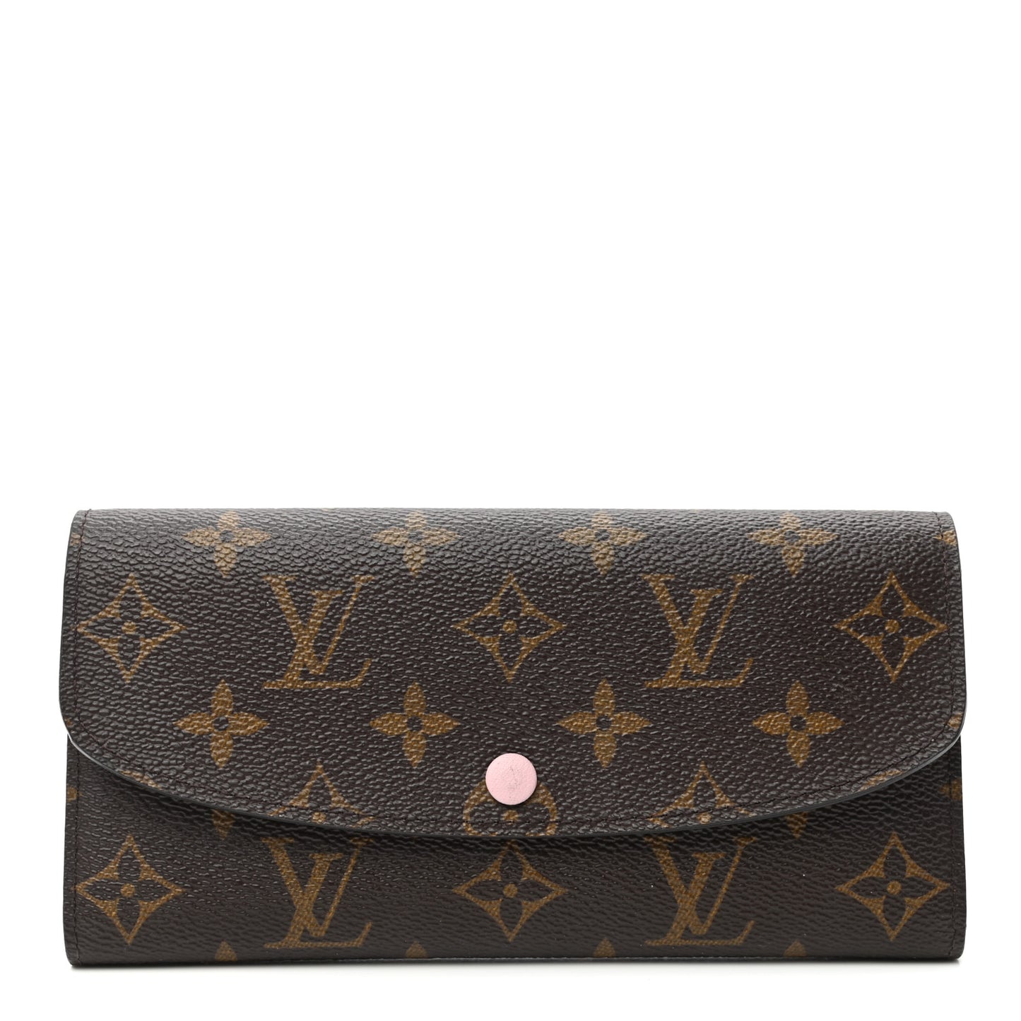Monogram Emilie Wallet Rose Ballerine