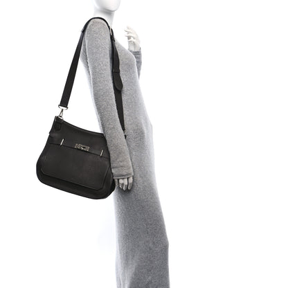 Hermes Taurillon Clemence Jypsiere 34 Chocolate 3 of 11