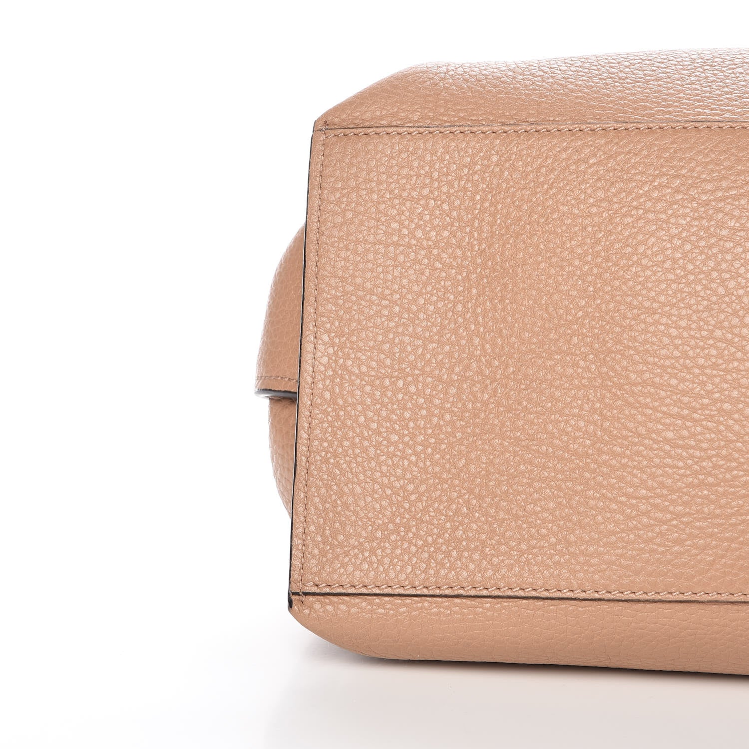Gucci Cellarius Calfskin Large Bamboo Daily Top Handle Bag Camelia 8 of 11