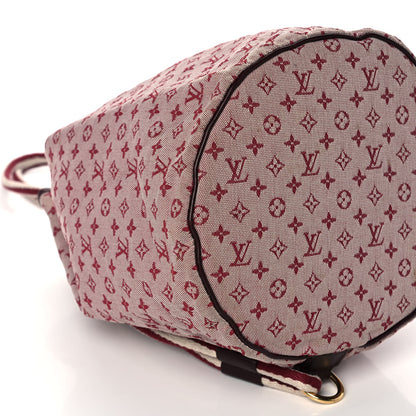 Louis Vuitton Mini Lin Monogram Betsy Backpack Red 7 of 8