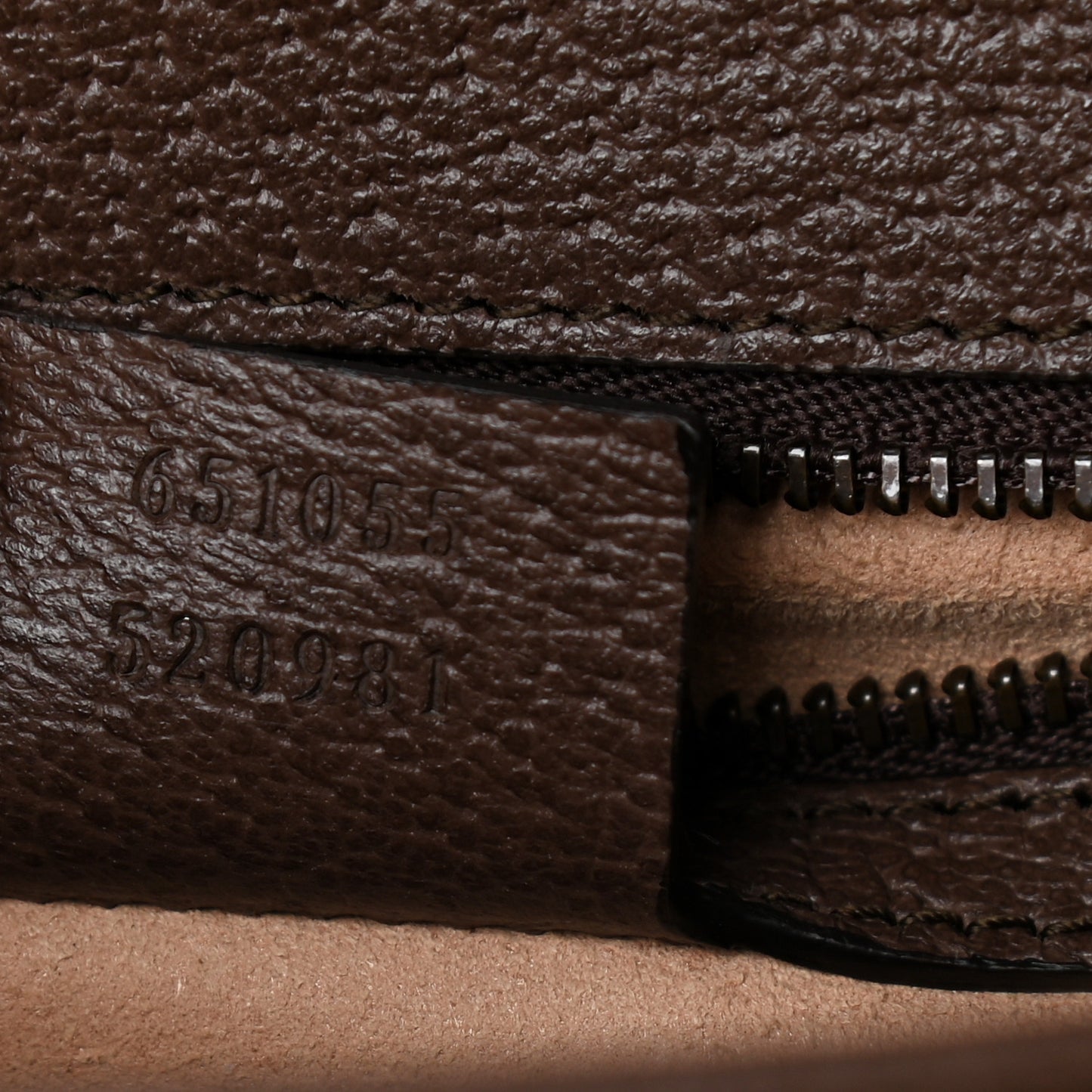 GG Supreme Monogram Textured Dollar Calfskin Web Small Ophidia Padlock Top Handle Bag Beige Ebony New Acero