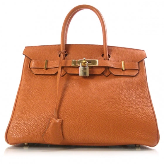 Togo Birkin 40 Orange
