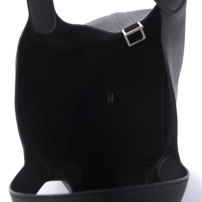 Hermes Taurillon Clemence Picotin Lock 22 MM Black 5 of 10