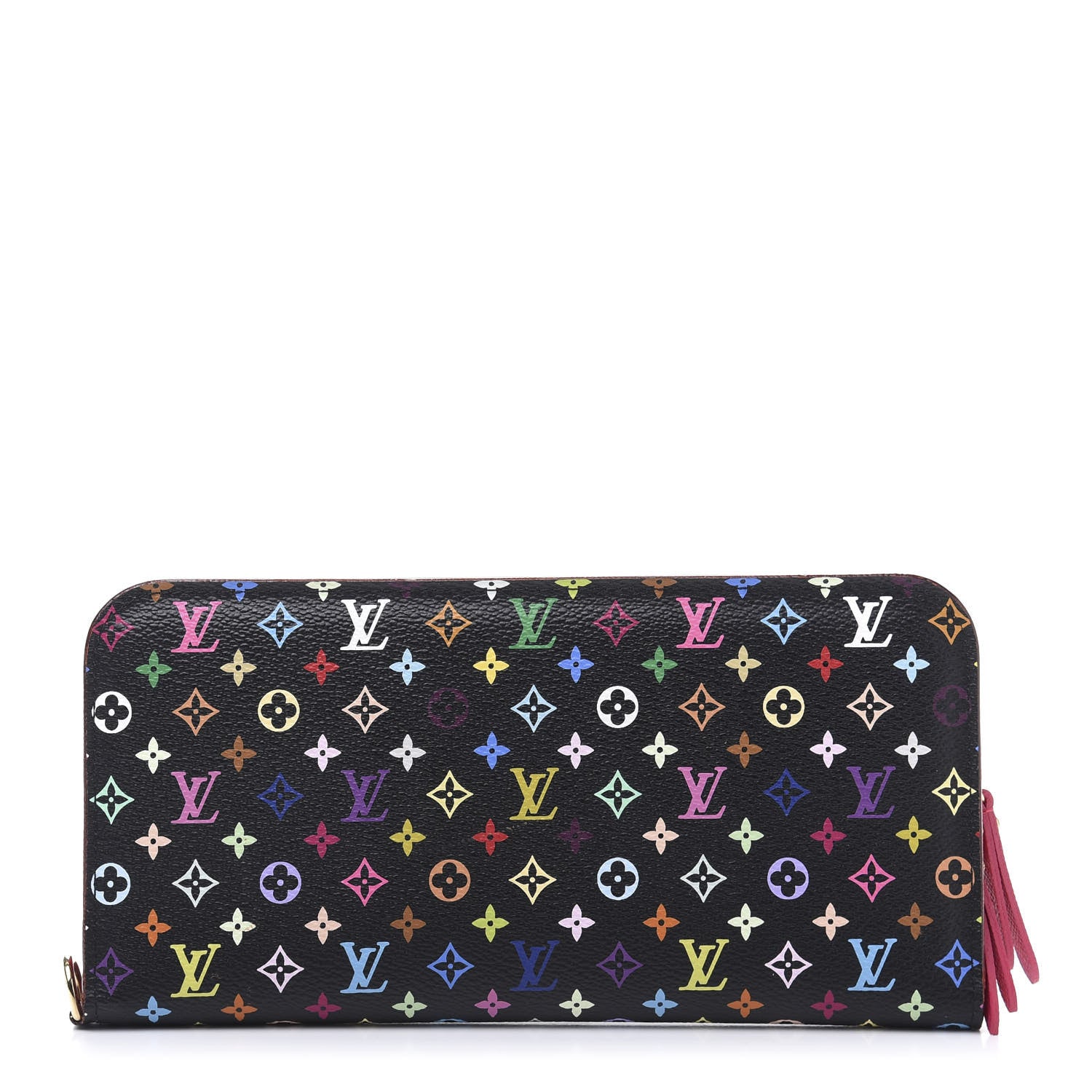 Louis Vuitton Monogram Multicolor Insolite Wallet Black Grenade 1 of 8