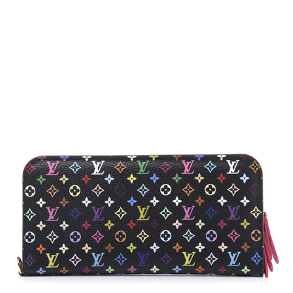 Louis Vuitton Monogram Multicolor Insolite Wallet Black Grenade 1 of 8