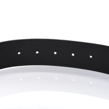 Gucci Textured Calfskin Double G 40mm Belt 80 32 Black 6 of 8