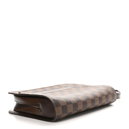 Louis Vuitton Damier Ebene Pochette Saint Louis Clutch 4 of 9