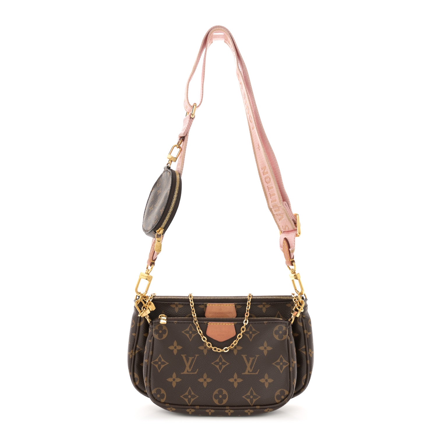 Louis Vuitton Monogram Multi Pochette Accessories Rose Clair 1 of 11