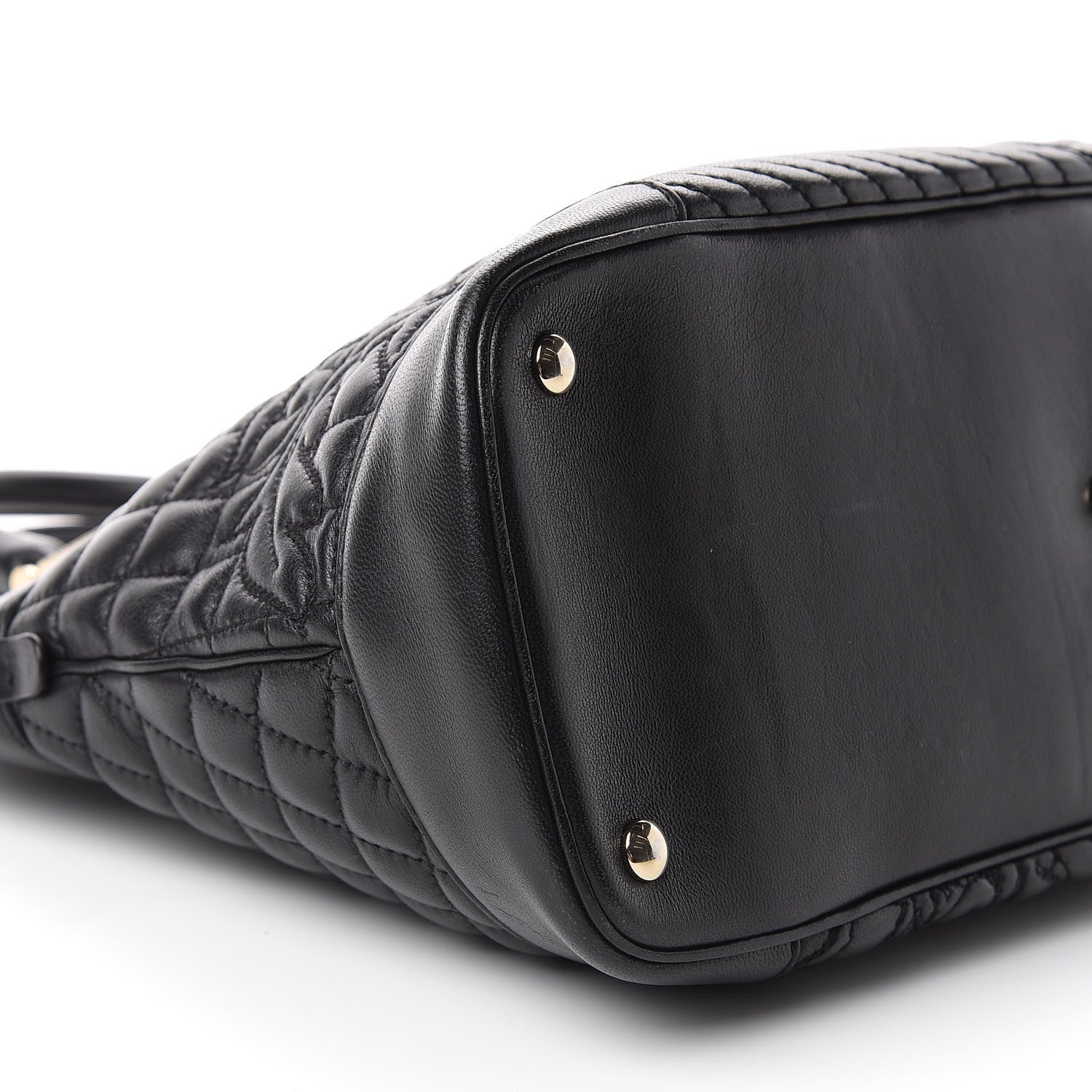 Versace Nappa Barocco Quilted Altea Vanitas Lady Athena Black 7 of 11