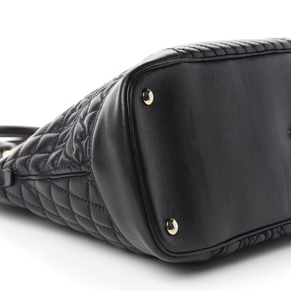 Versace Nappa Barocco Quilted Altea Vanitas Lady Athena Black 7 of 11