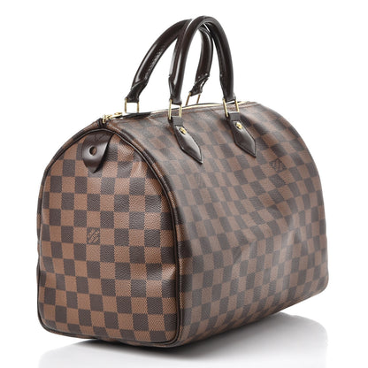 Louis Vuitton Damier Ebene Speedy 30 3 of 8