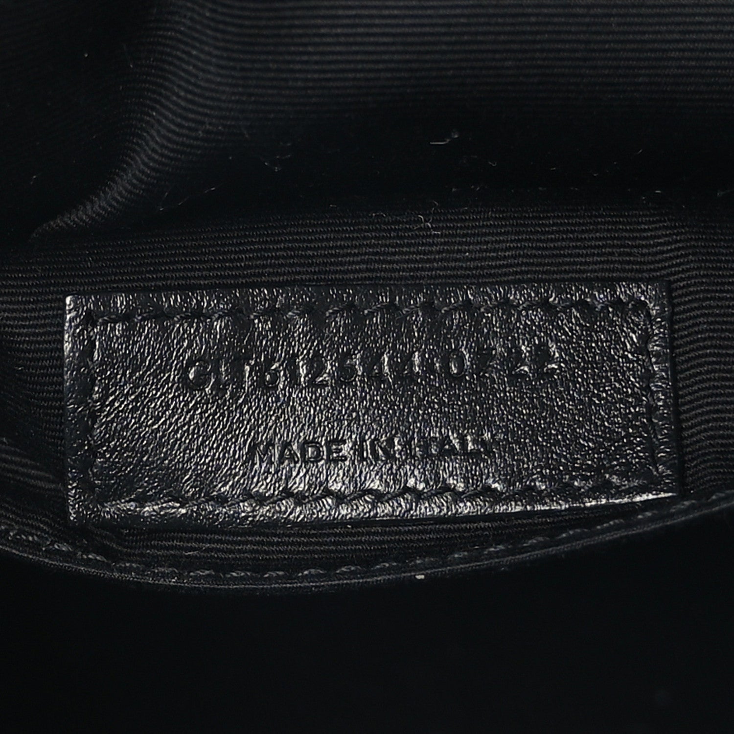 Saint Laurent Calfskin Matelasse Monogram Lou Camera Bag Military Green 6 of 9