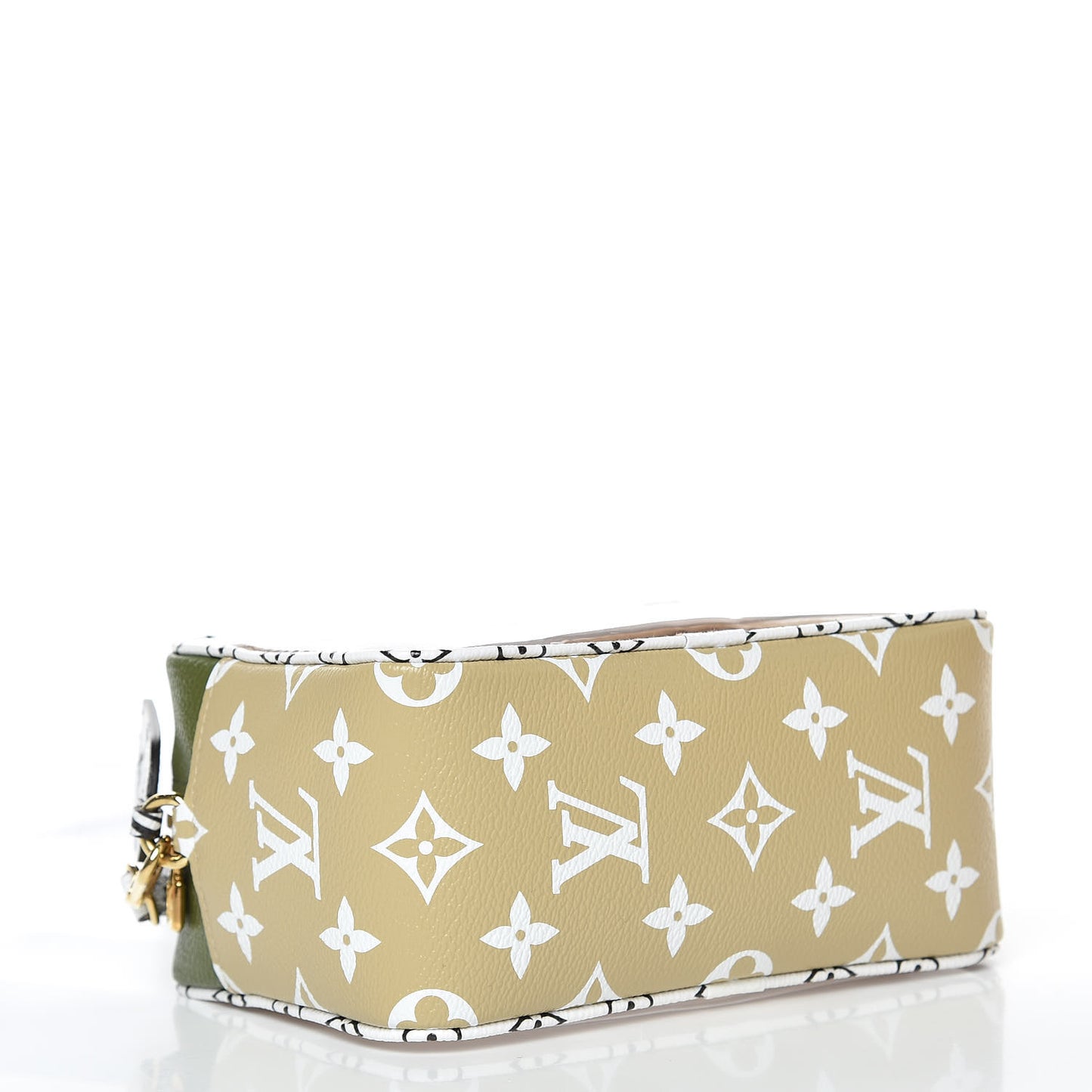 Monogram Giant Beach Pouch Kaki