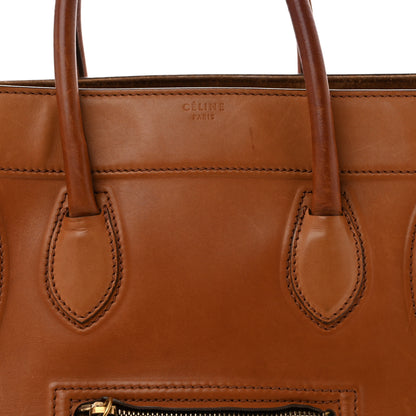 Celine Natural Calfskin Medium Phantom Luggage Tan 8 of 17