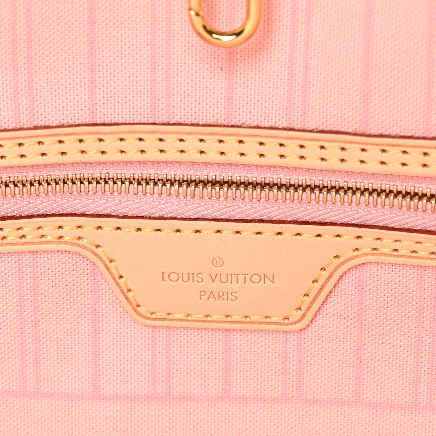 Damier Azur Neo Neverfull MM Rose Ballerine