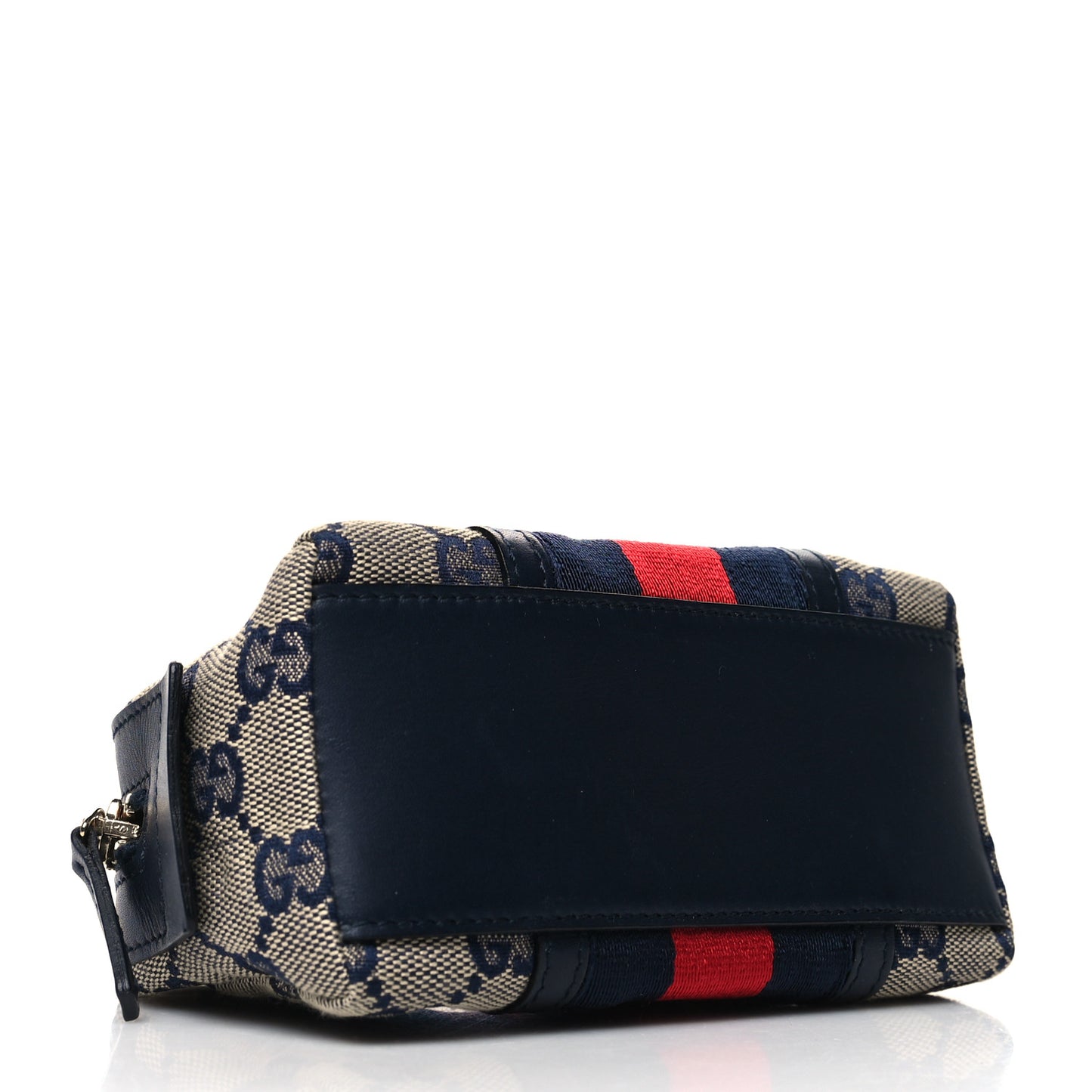 Monogram Web Small Cosmetic Case Navy