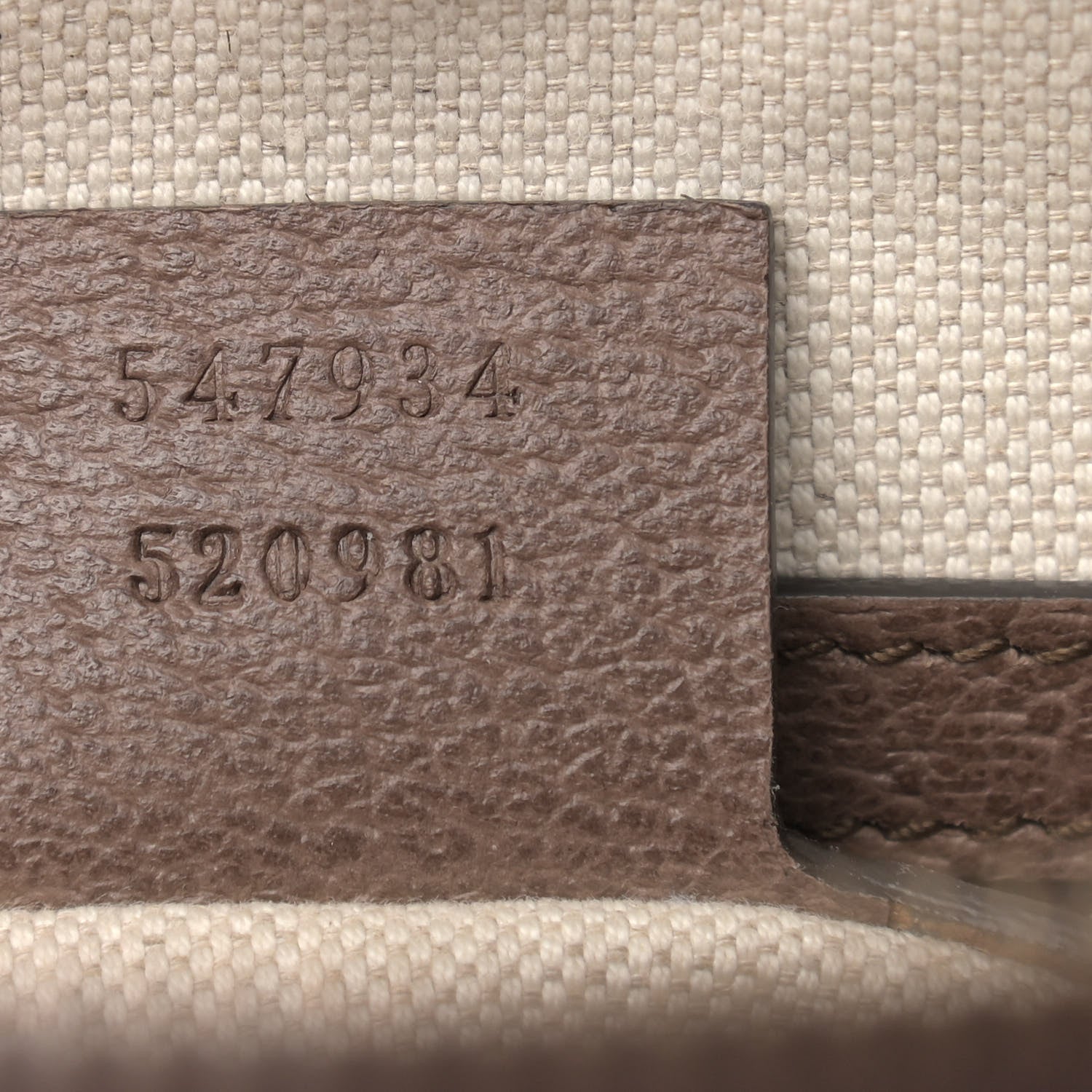 Gucci GG Supreme Monogram Web Medium Ophidia Messenger Bag Brown 7 of 10