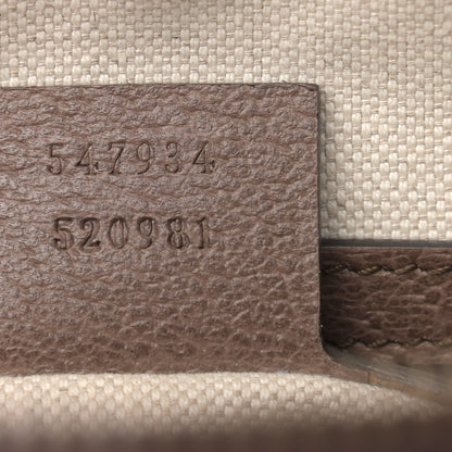 Gucci GG Supreme Monogram Web Medium Ophidia Messenger Bag Brown 7 of 10