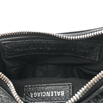 Balenciaga Agneau Arena Le Cagole Shoulder Bag XS Black 7 of 10