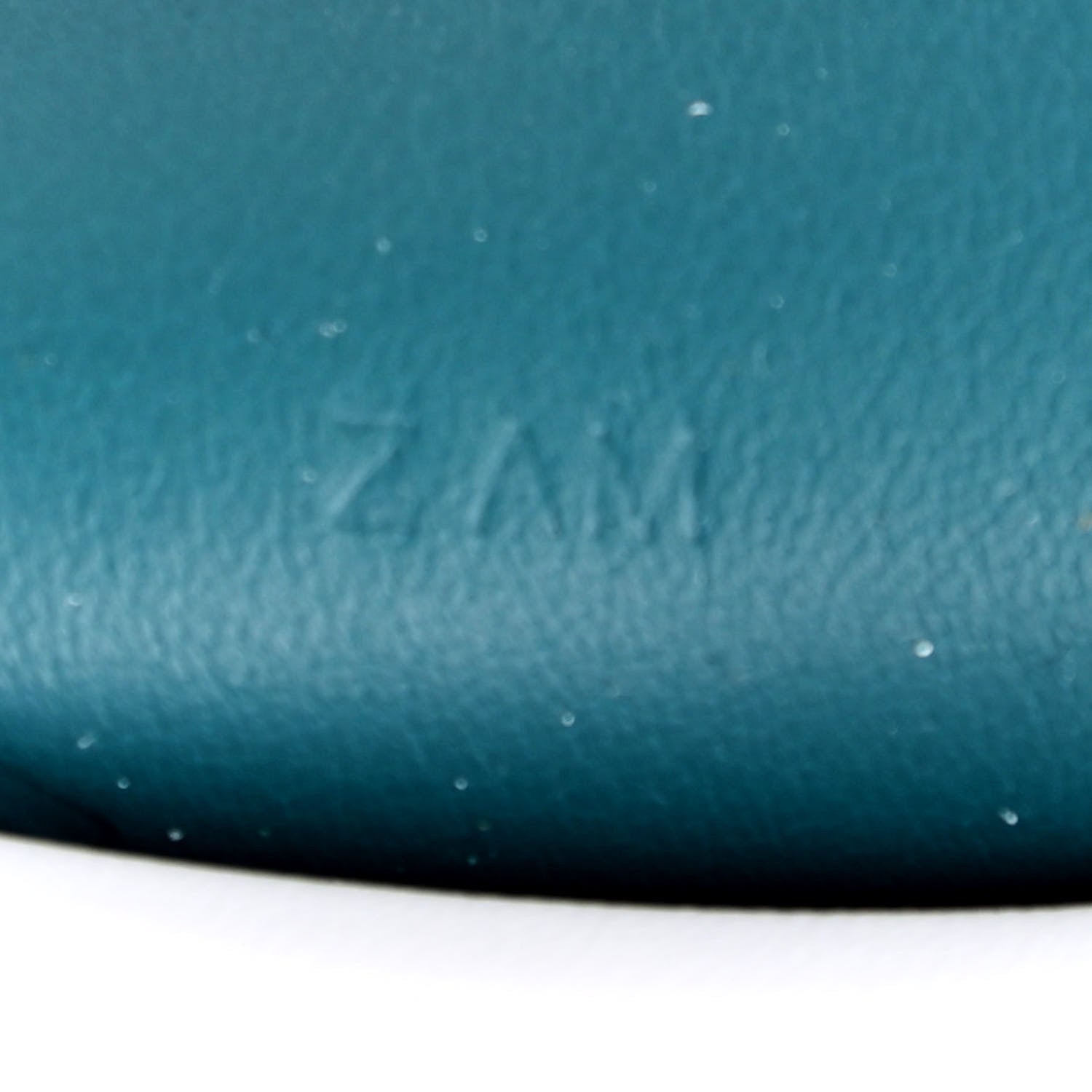 Hermes Milo Lambskin Grigri Rodeo Pegase Horse Bag Charm MM Bleu Brume Sesame Vert Bosphore 3 of 4