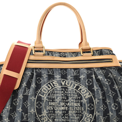 Louis Vuitton Denim Raye Cabas GM 7 of 16