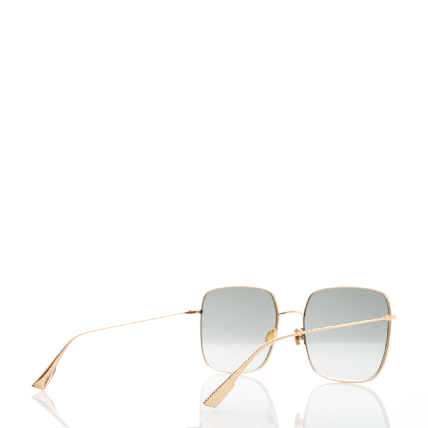 Christian Dior Metal Stellaire 1 Square Sunglasses Gold 4 of 9